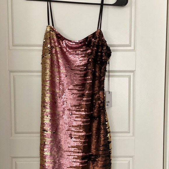 By The Way ‘Steena Sequin Dress in Pink Multi’ - Picture 2 of 5